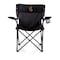Picnic Time Family Of Brands NCAA Wyoming Cowboys PTZ Camp Chair - Beach Chair with Carrying Bag, Black 804-00-179-694-0 - alternate 1