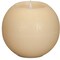 Homeroots Set of Two Beige Round Flameless Designer Candle, 2PK 517662 - alternate 1