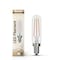 Bulbrite LED Filament, 4.5 Watt Dimmable T6 Light Bulb, Clear Glass Finish, E12 Base, 4000K, 450 Lumens, 4PK 862106 - alternate 4