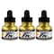 Daler-Rowney FW Acrylic Ink, Gold Imitation, 29.5ml, 3PK D160029701 - alternate 1