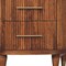 Homeroots 22" Brown Solid Wood Two Drawer Nightstand 701722 - alternate 9