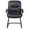 Boss Office Products Mid-Back Leather-Plus Guest Chair B7309 - alternate 2