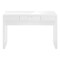 Homeroots 47" White Wood Sled Computer Desk 490007 - alternate 1