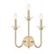 Z-Lite Allistair 3-Light Wall Sconce, 15 in W, Modern Gold 352-3S-MGLD - alternate 7