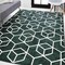 Jonathan Y Tumbling Blocks Modern Geometric Green/White 4 ft. x 6 ft. Area Rug SEU101D-4 - alternate 8