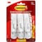 Command Hook, White, Plastic, 1 in D, PK6 17001-6ES - alternate 1