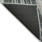 Homeroots 9' X 12' Black Gray And Ivory Striped Washable Indoor Outdoor Area Rug 614963 - alternate 8