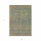 Homeroots 3' X 5' Green Gold And Charcoal Abstract Washable Indoor Outdoor Area Rug 588918 - alternate 9