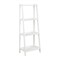 Homeroots 60" Ladder Bookcase With 4 Shelves In White 380042 - alternate 1