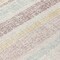 Homeroots 8' Ivory And Beige Round Striped Washable Indoor Outdoor Area Rug 632223 - alternate 6