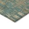 Homeroots 5' X 8' Teal Blue Taupe And Beige Moroccan Washable Indoor Outdoor Area Rug 577218 - alternate 9