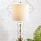 Jonathan Y February 21" Glass/Metal LED Table Lamp, Mercury Glass/Brass Gold JYL1021C - alternate 9