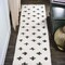 Jonathan Y Cristo Berber Geometric Shag White/Gray 2 ft. x 8 ft. Runner Rug MOH403A-28 - alternate 1