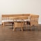 Bali & Pari Matilde Bohemian Light Honey Rattan 3-Piece Dining Nook Set 258-14174-14175-14188-ZORO - alternate 10