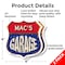 Signmission Mac's Garage, 6 inch X 6 inch, Plastic Sign, 2PK SHI-P-2PACK-6-383-MAC - alternate 6