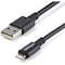 Startech.Com 10 ft Black 8-pin Lightning to USB Cable USBLT3MB - alternate 1