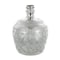Homeroots 10" Silver Speckle Glass Table Vase 574235 - alternate 1