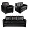 Dreamseat Silver Loveseat with Kansas City Outlaws Primary Logo XZ7759003LSCDBK-PSPBR0030 - alternate 6