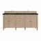 James Martin Vanities Lorelai 72" Double Vanity, Whitewashed Oak, w/ 3 CM Phantome Eclos Top 424-V72-WWO-3PHT - alternate 1