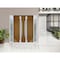 Vdomdoors Steel Double Doors Deux 1713 Natural Oak 2 White Sidelight Exterior Windows Stainless Inserts Doubl DEUX1713DEXD-OAKW-RH-W12+72+12 x H80 - alternate 5