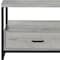 Homeroots 47in Gray Cabinet Enclosed Storage TV Stand 490361 - alternate 10