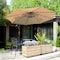 Villacera 10-Foot Offset Patio Umbrella, Beige 83-OUT5410 - alternate 12