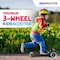 Highmaster Kids 3-Wheel Scooter with LED Light-Up Wheels, Adjustable Handlebar, Great for Indoor and Outdoor HMKSGRN - alternate 17