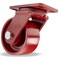 Hamilton Spinfinity Maintenance-Free Kingpinless ZFFM Series Swivel Caster, 6" x 3" Cast Iron Metal Wheel S-ZFFM-63MB - alternate 1