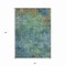 Homeroots 5' X 8' Blue Abstract Washable Indoor Outdoor Area Rug 608766 - alternate 9