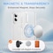 Alpha Digital Galaxy S25 EDGE Case w/ Magnetic Ring Stand- Full Protection, Soft Flex-360 shockproof S25E-CLEAR - alternate 8