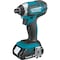 Makita 18V LXT 1/4 in. Cordless Brushed Impact Driver Kit (Battery & Charger) XDT11SY - alternate 1