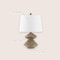 Jonathan Y Laken 21.5" Minimalist Coastal Resin/Iron 2-Stack Cairn LED Table Lamp, Brown Wood Finish JYL4062A - alternate 8
