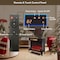 Edendirect 24 inch three sided glass electric fireplace with feet ZR-W1769P264255 - alternate 6