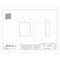 Saginaw Control & Engineering 1/4 Turn Latch Electrical Enclosures, 30 in H, 8 in D, 24 in W, NEMA 1, Carbon Steel SCE-30N2408LP - alternate 2