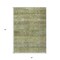 Homeroots 5' X 8' Artichoke Green Brown And Gray Striped Washable Indoor Outdoor Area Rug 605760 - alternate 8