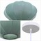 Jonathan Y Kira 18.38" 1-Light Scandinavian Japandi Adjustable Lantern Metal w/Ribbed Cocoon UFO Saucer Shade L JYL4208B - alternate 11