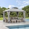Sunjoy 11 ft. x 13 ft. Fremont Soft Top Gazebo A101018900 - alternate 7