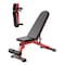 Vevor Weight Bench Sit up Bench for Home Gym Strength Training Adjustable Foldable SJ602 - alternate 1