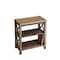 Homeroots 25" Brown Wood Two Tier Bookcase 389564 - alternate 6