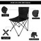 Simple Deluxe Furniture, camping chair 14x14x23inch, #02, black, small size FNCHARCAMP02BS - alternate 6