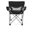 Picnic Time Family Of Brands Campsite Camp Chair, Black with Gray Accents 806-00-175-000-0 - alternate 7