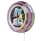 Holland Bar Stool Co Rock & Roll Diner Double Neon Ring, 15" dia. Logo Clock Clk15R&RDiner - alternate 6