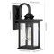 Jonathan Y Cary 5.9" 1-Light Iron/Glass Traditional Modern Lantern LED Outdoor Sconce, Black, 2PK JYL7606A-SET2 - alternate 11