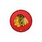 Holland Bar Stool Co Chicago Blackhawks Seat Cover, Red BSCChiHwk-R - alternate 4