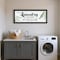 Homeroots The Laundry Room Black and Brown Framed Print Laundry Wall Art 529715 - alternate 5