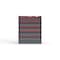 Strong Hold 6 drawer cabinet - (2x 2ft, 4x 5ft) - Red accents - Electronic Lock S3036-PPRAS-0606DS - alternate 1