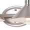 Vaxcel Akron 18-in Satin Nickel Farmhouse Barn Wall Sconce, 2 Light Bathroom Vanity Fixture, Metal Shade, White Interior W0376 - alternate 9
