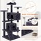 Simple Deluxe 54 Inches Cat Tree Tower, Cat Tree Tower Condo with Scratching Post for Cats House Play, Multi-Leve 3A88CATTREE54INGRY - alternate 7