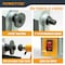 Powertec 10in x 18in Benchtop Mini Wood Lathe - 1/2HP, 5-Speed Cast Iron Lathe with MT2 Taper LT1018 - alternate 6
