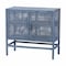 Bali & Pari Vivan Natural Rattan Storage Cabinet, Navy Blue 272-14898-ZORO - alternate 1